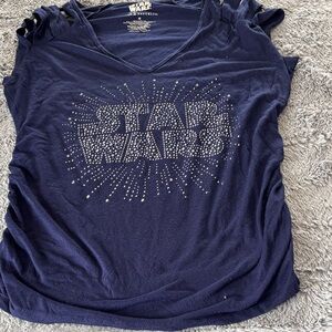 Star Wars Dark Blue Women's Short Sleeve Tee